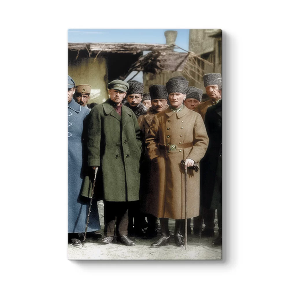 Atatürk Yabancı Devlet Adamları Tablosu - Model 2